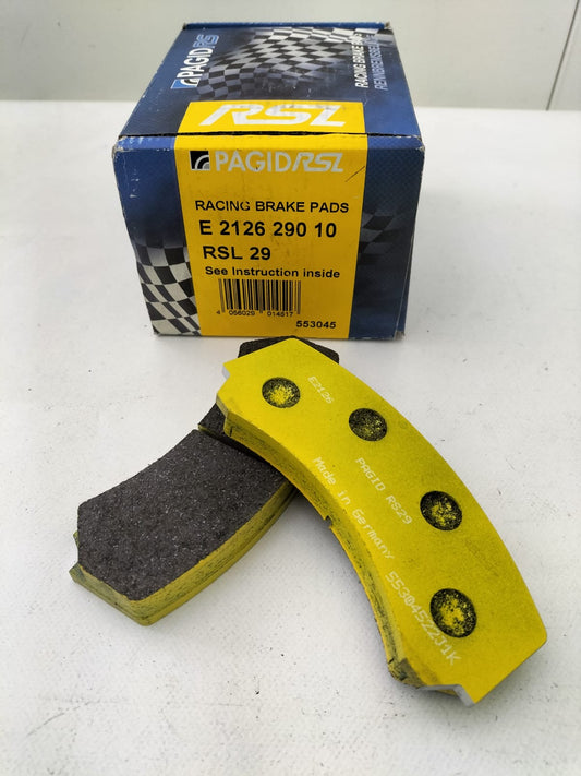 Jeu de Plaquettes de Frein 2126 RSL29 Pagid