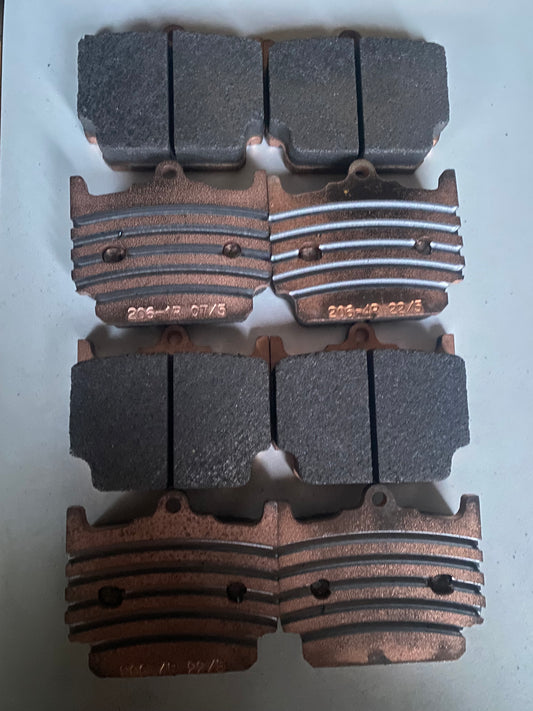 Jeu de Plaquettes de Frein Carbone Lorraine RC8R 5029W46T17