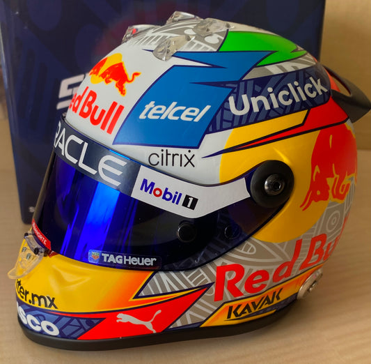 Mini Casque 1/2 Sergio Perez 2022
