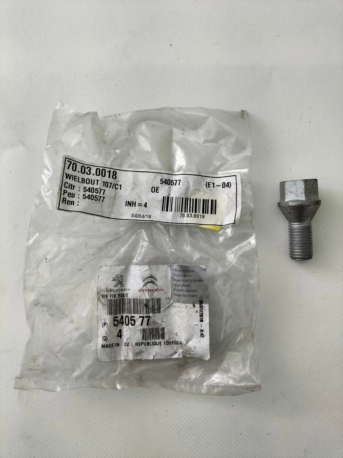 Boulon de Roue 540577