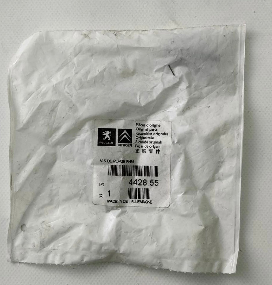 Vis de Purge d'Etrier de Frein 442855