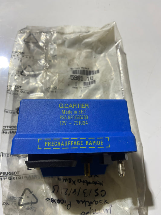 Appareil de Commande Temps de Préchauffage