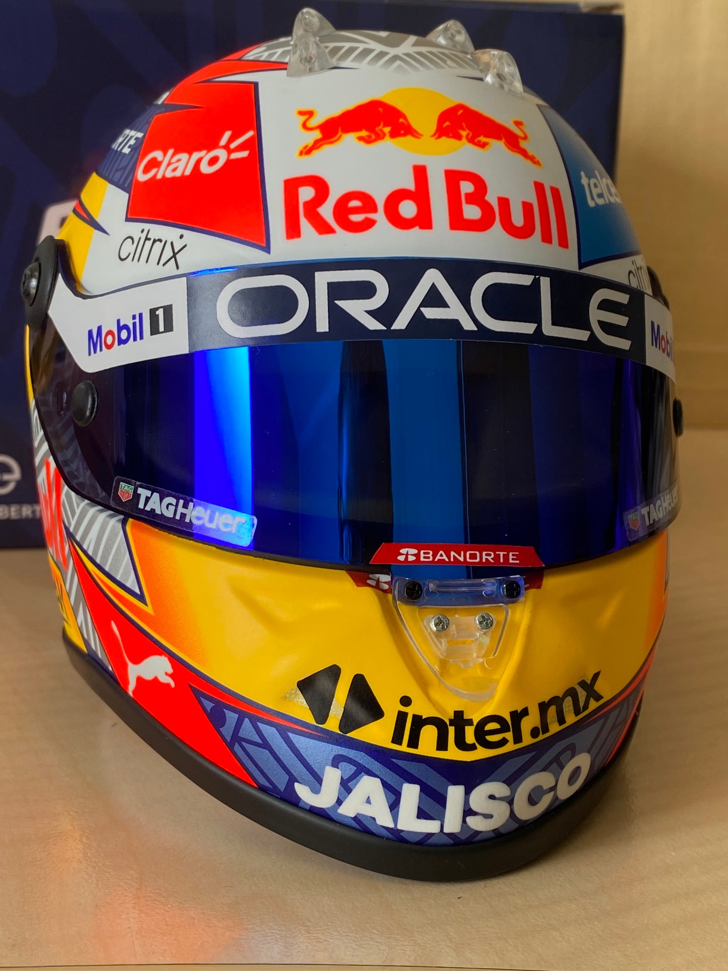 Mini Casque 1/2 Sergio Perez 2022