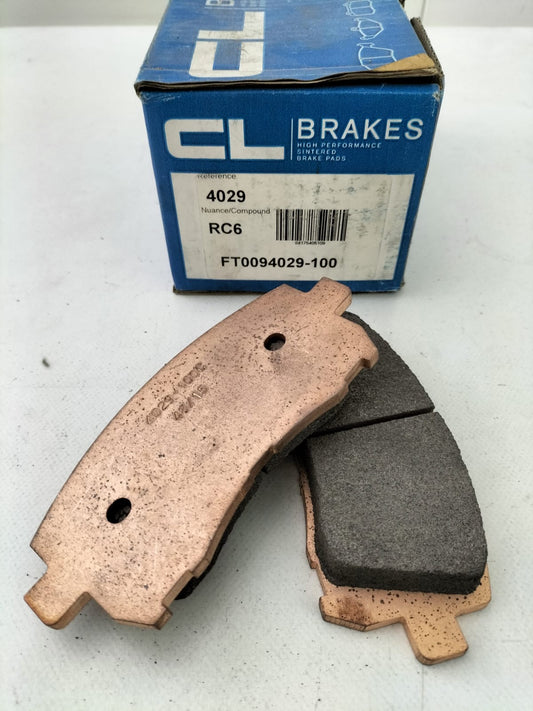 Jeu de Plaquettes de Frein Carbone Lorraine 4029 RC6