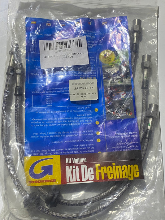 Kit Flexibles de Freins Clio 3 RS phase 1