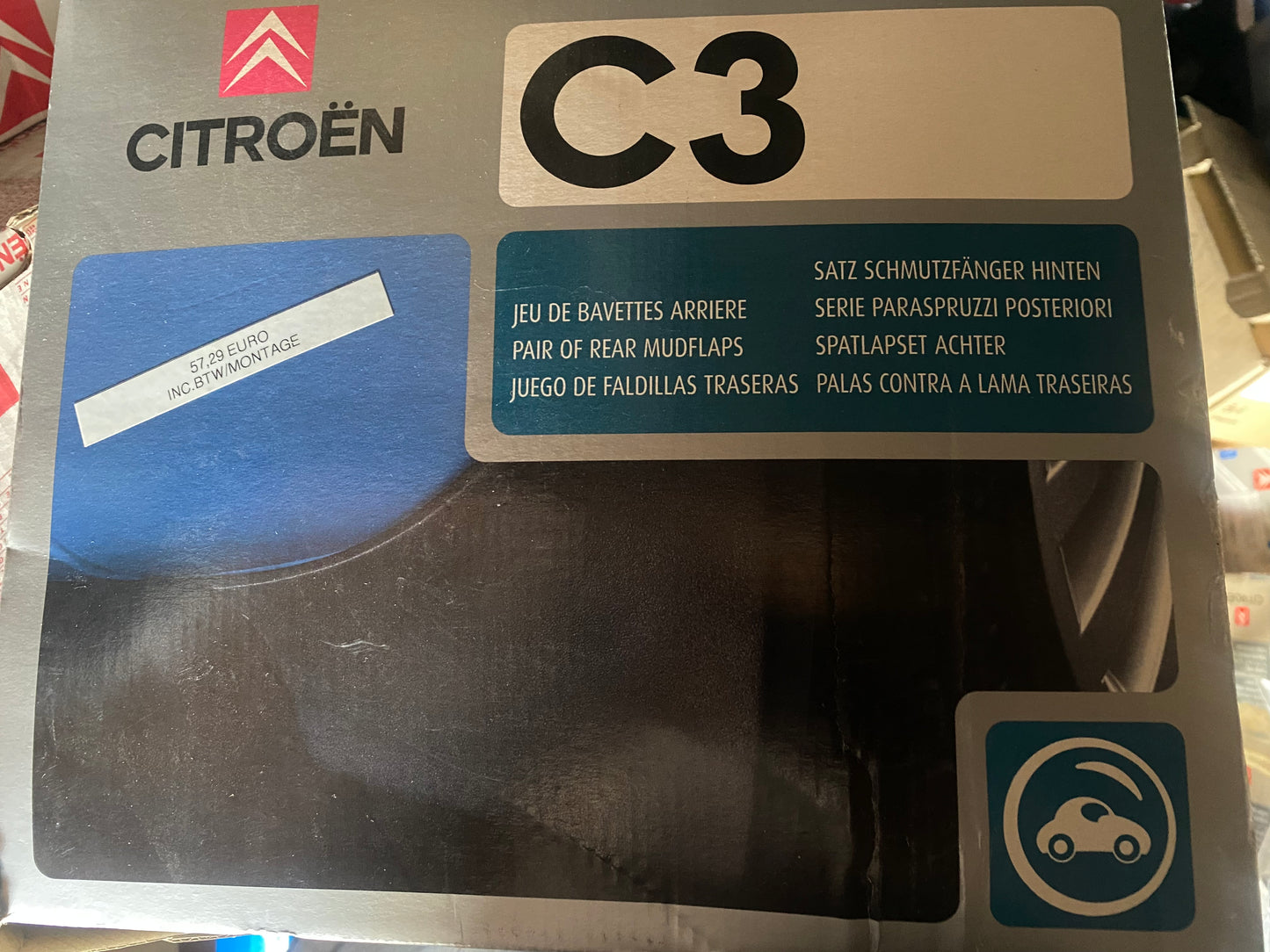 Jeu de Bavettes Arrière C3