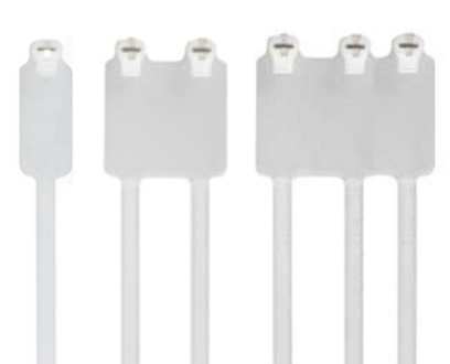 Collier Etiquette Lamelle Métallique