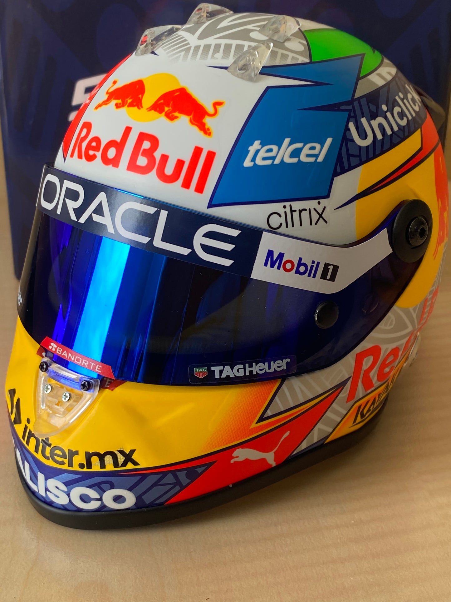 Mini Casque 1/2 Sergio Perez 2022
