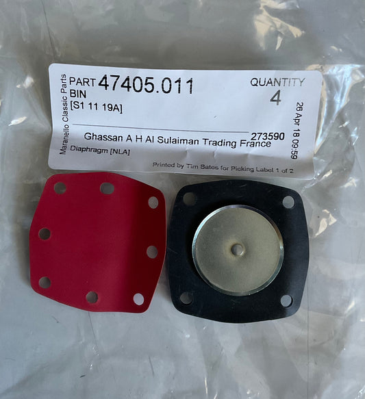 Membrane de Carburateur Weber Ferrari 512BB