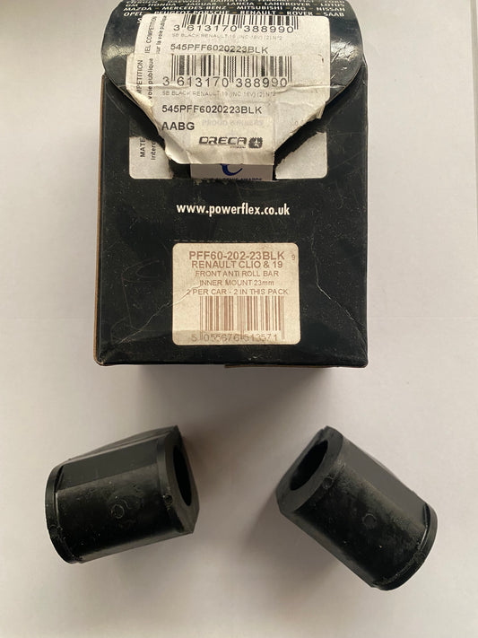 Silentblocs barre stab 23 mm Clio