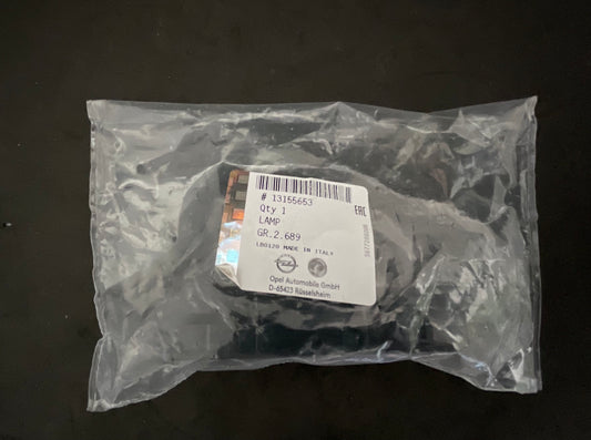 Eclairage de Plaque Opel Astra