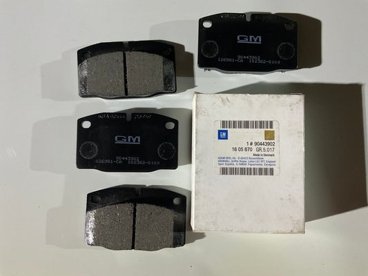 Jeu de Plaquettes de Frein