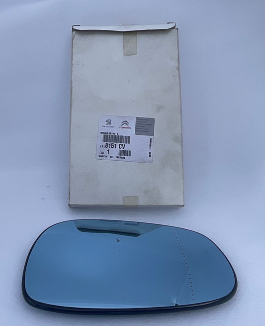 Vitre de Rétroviseur Gauche Peugeot 607