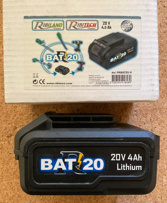 Batterie 20V 4Ah Ribimex - Ribitech