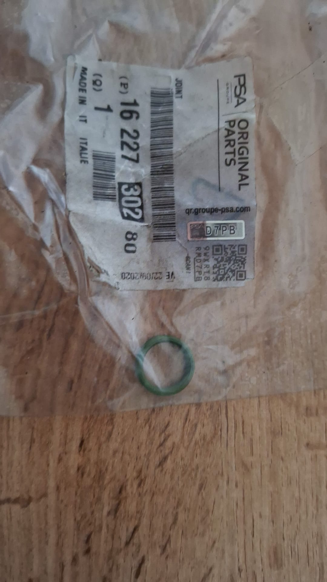 Joint Torique de Climatisation PSA