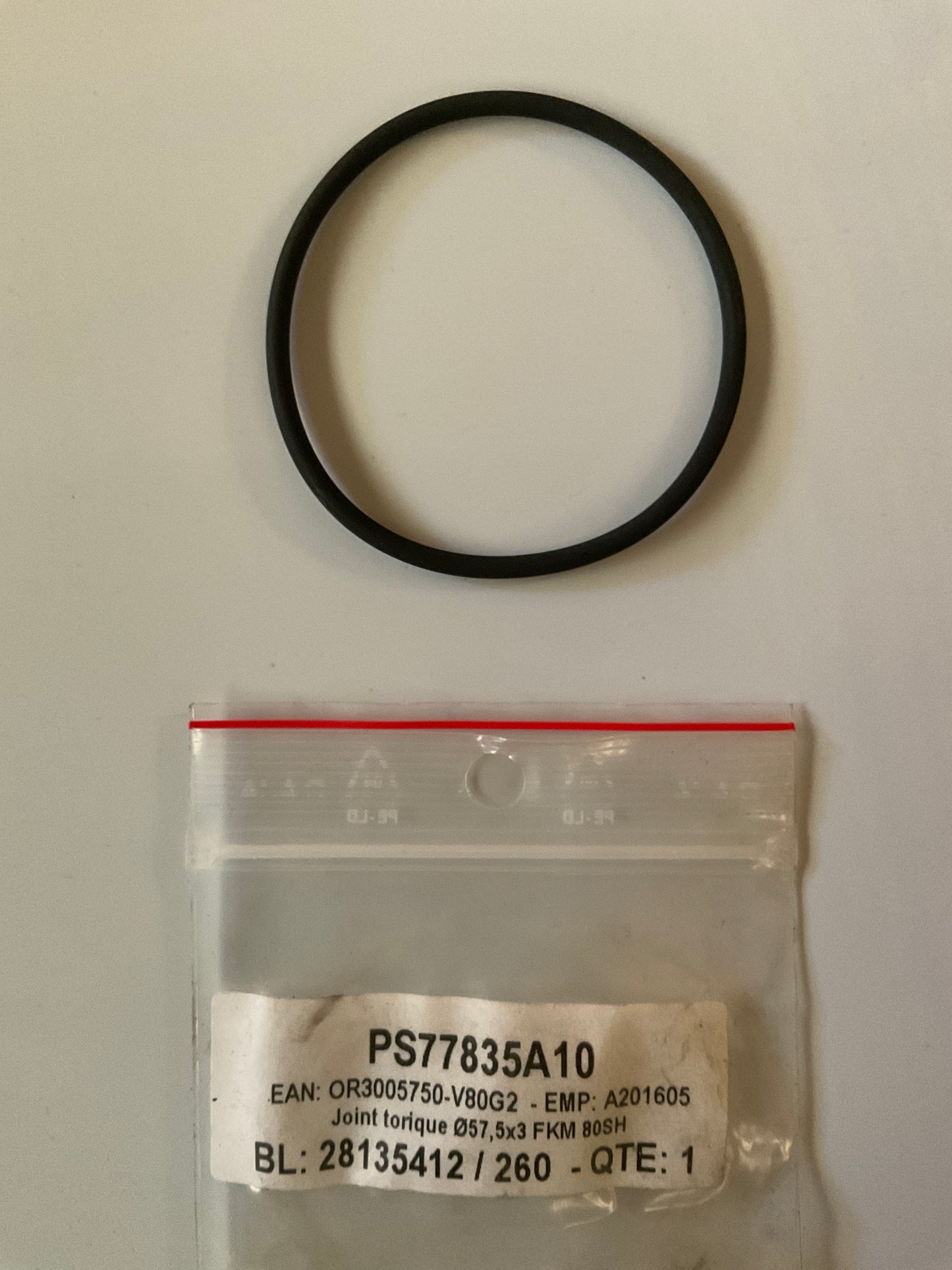 Joint Torique de platine de filtre à huile PS77835A10