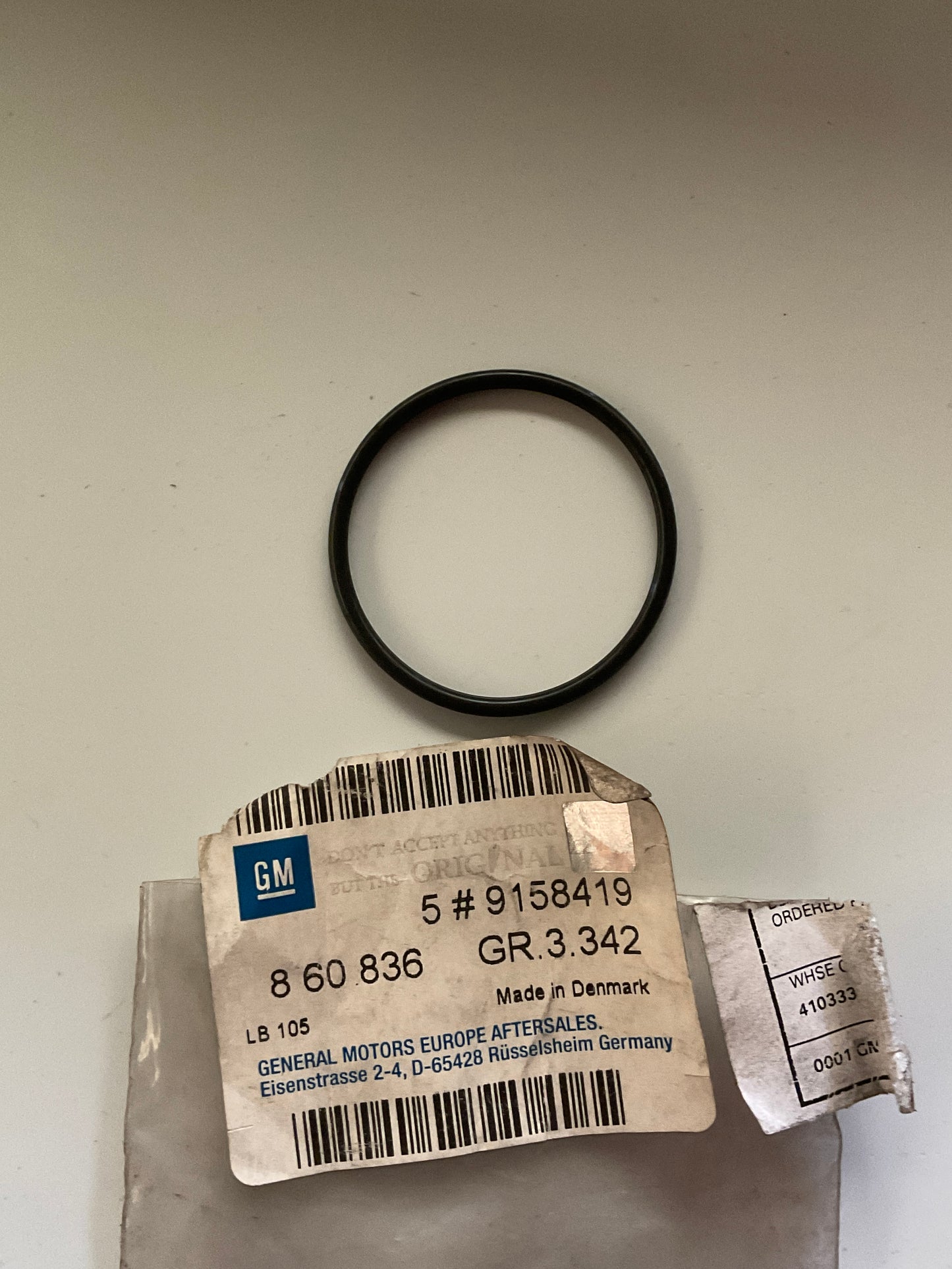 Bague Etanche Opel/ Vauxhall