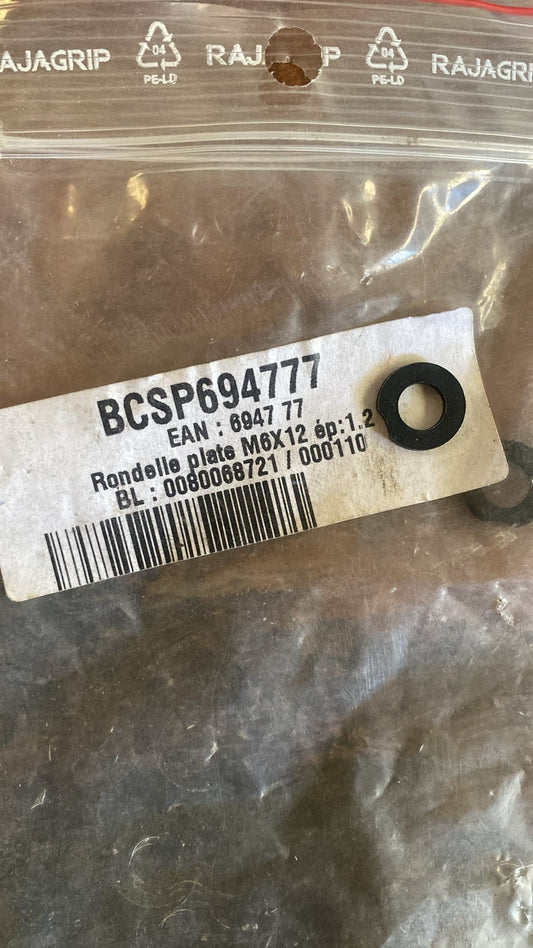 Rondelle Plate M6X12