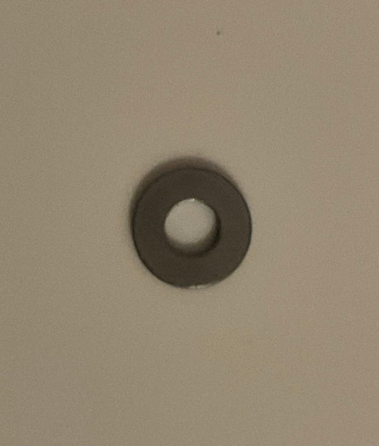 Rondelle Plate IntØ5 Ext Ø12 Ep1.25 ACIER