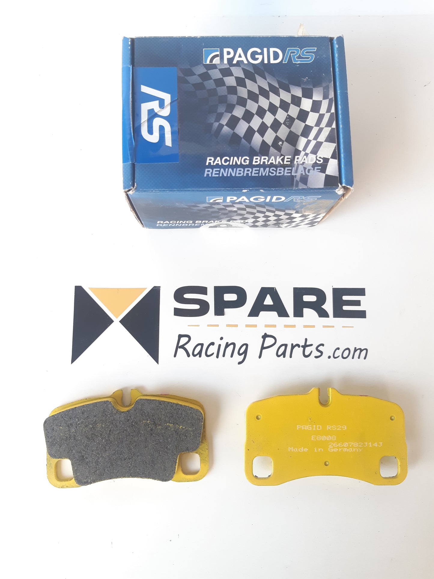 Jeu de Plaquettes Arrière Porsche 997 GT3 CUP Pagid RS29