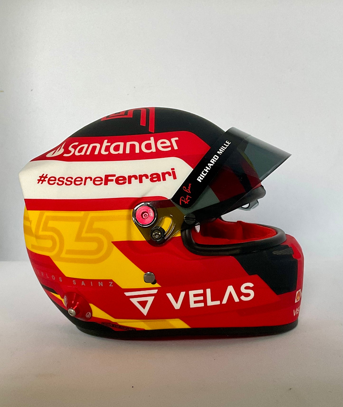 Mini Casque 1/2 Carlos Sainz Jr 2022