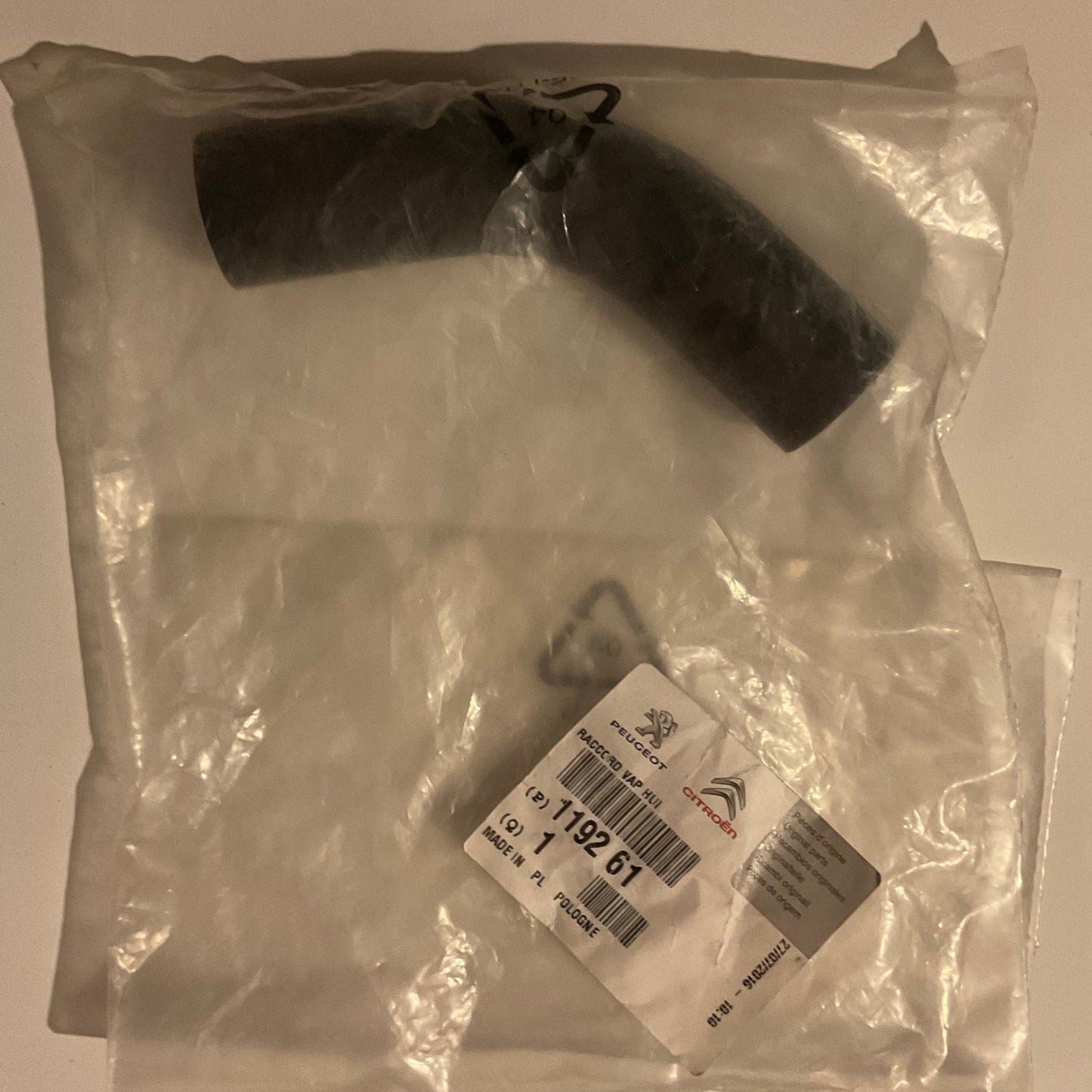 Raccord Vapeur d’Huile