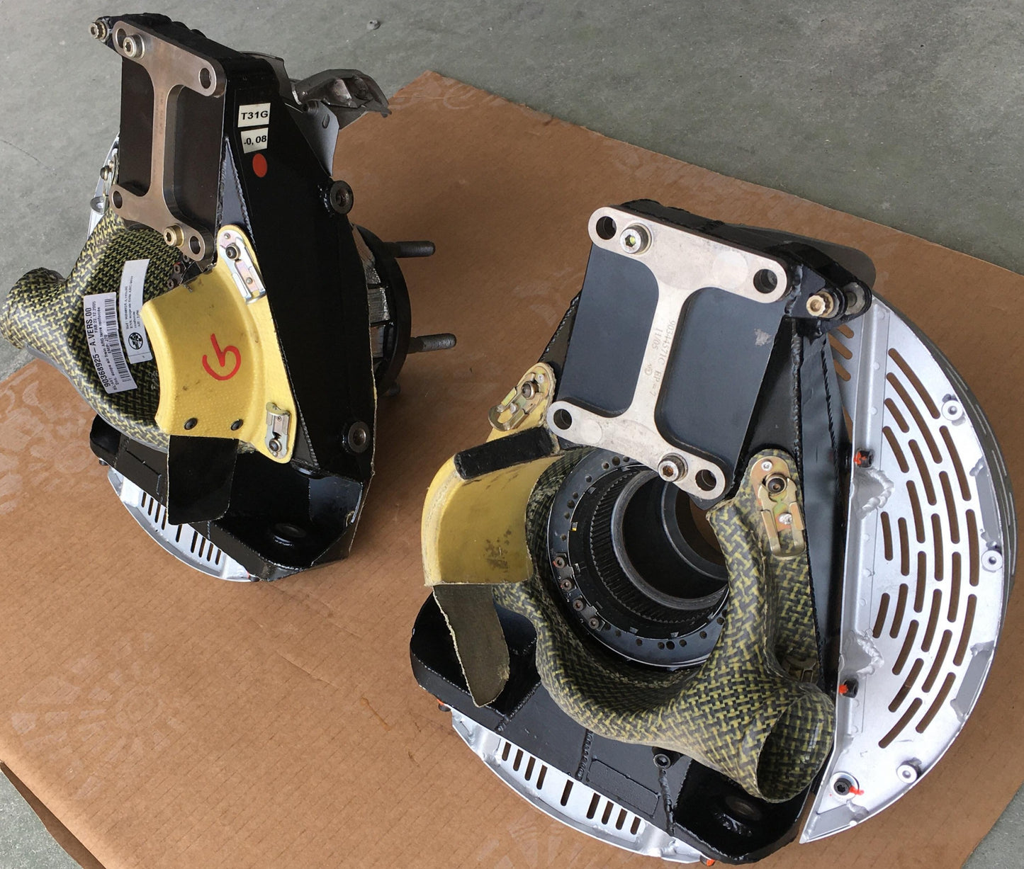 Pivot AR complet pour C4 WRC version Terre