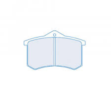 Jeu de plaquettes Arrière RC6 Clio 4 Cup