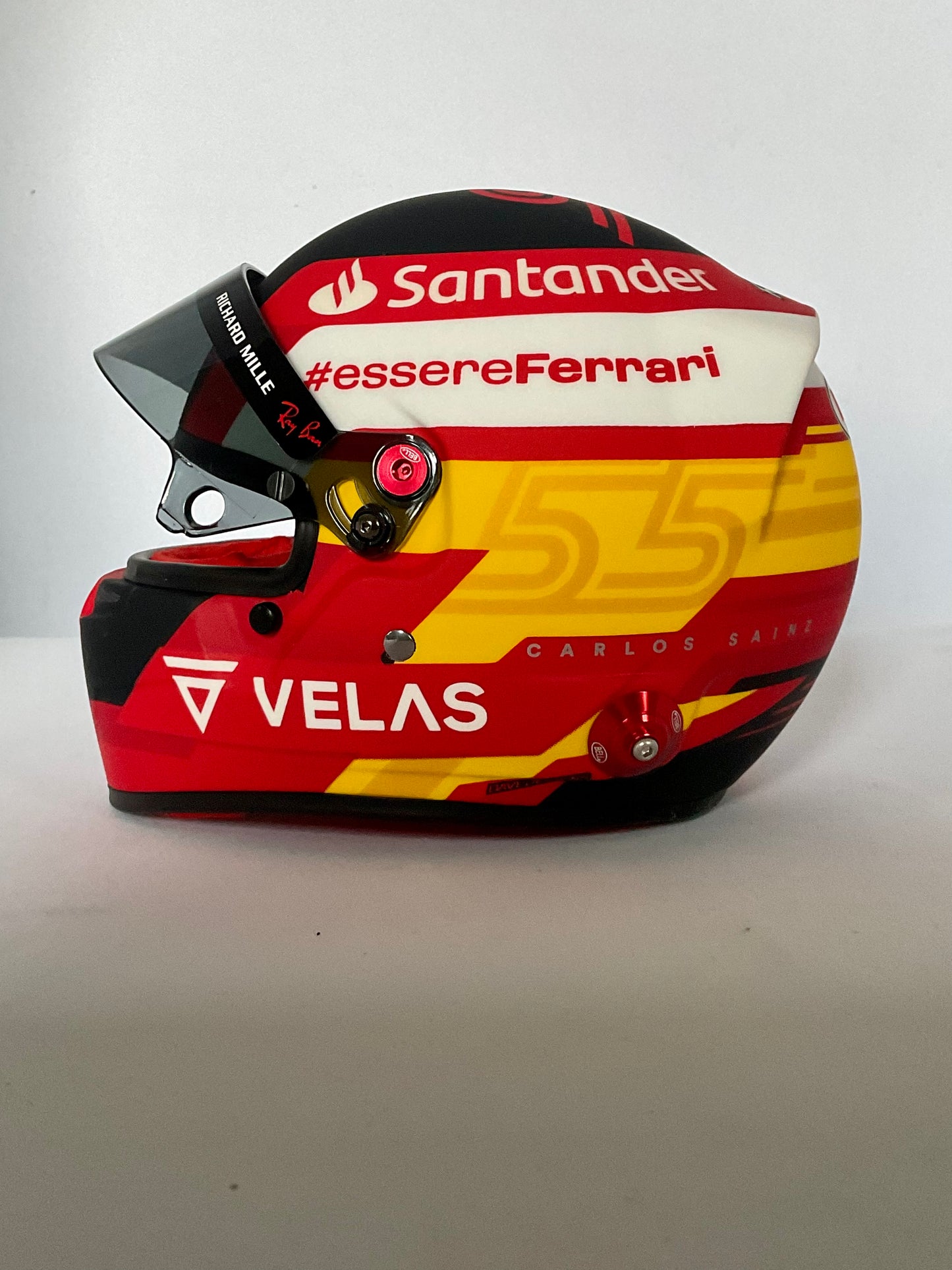 Mini Casque 1/2 Carlos Sainz Jr 2022