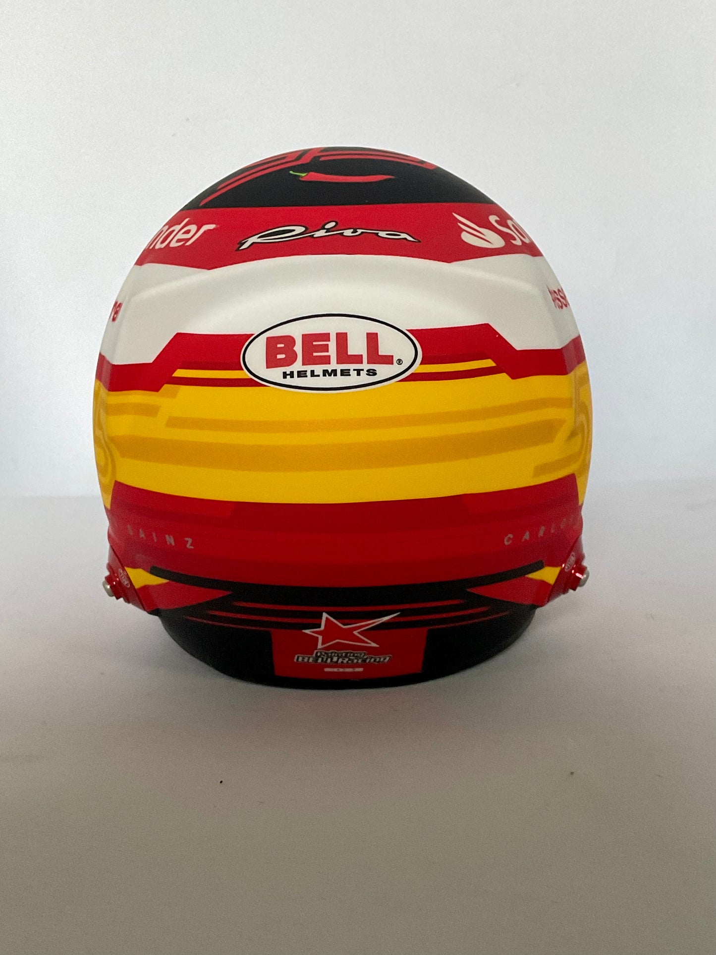Mini Casque 1/2 Carlos Sainz Jr 2022