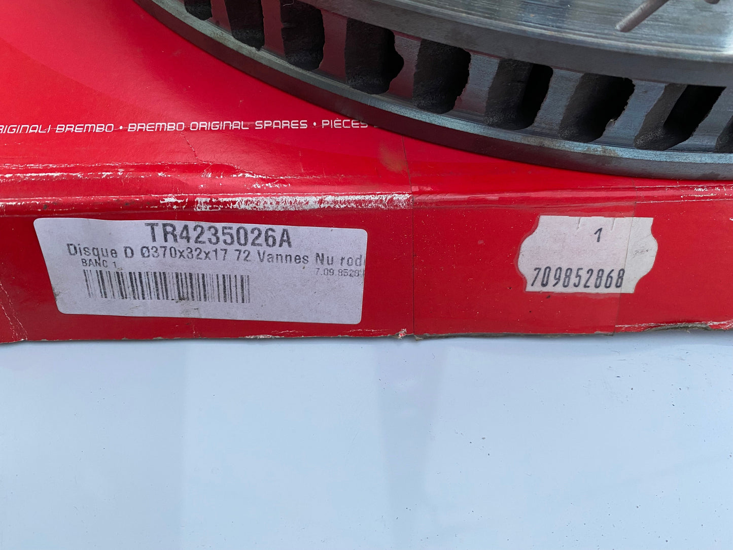 Paire de Disque de frein Brembo 370x32