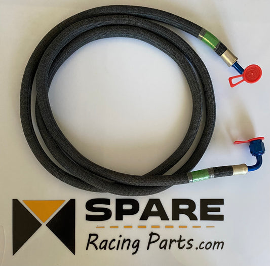 Durite Dash 6 Longueur 77 cm avec 2 raccords 90°