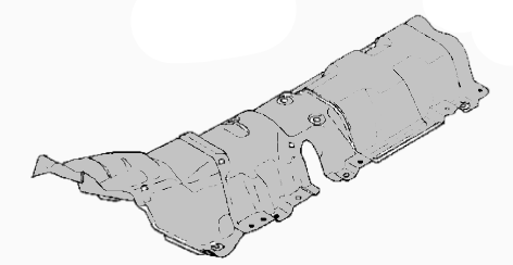 Ecran Thermique Tunnel Clio R3