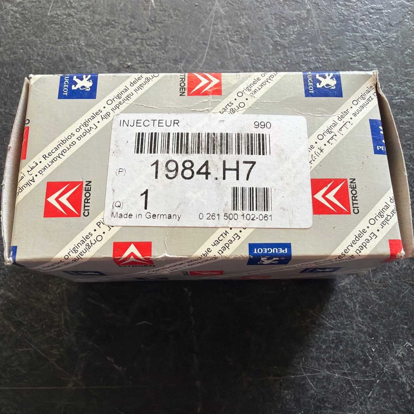 Injecteur Moteur 1.6THP 1984H7