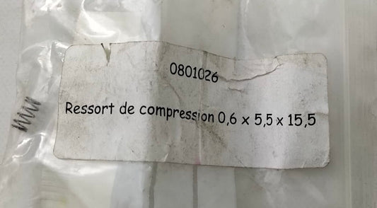 Ressort de Compression 06x5.5x15.5