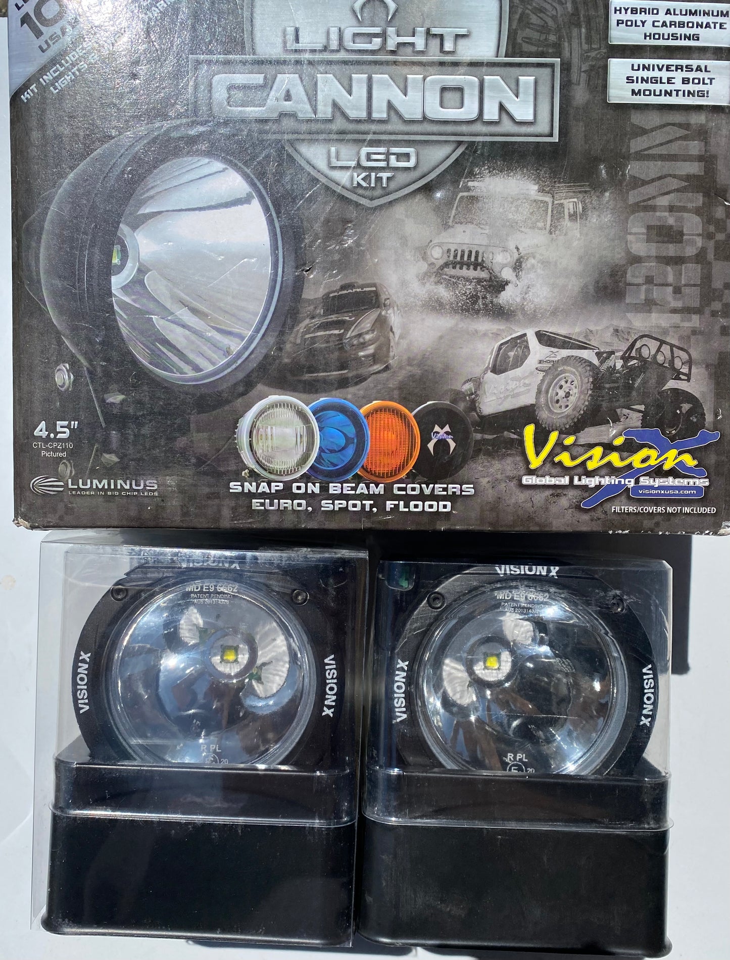 Kit 2 Phares Led Vision X