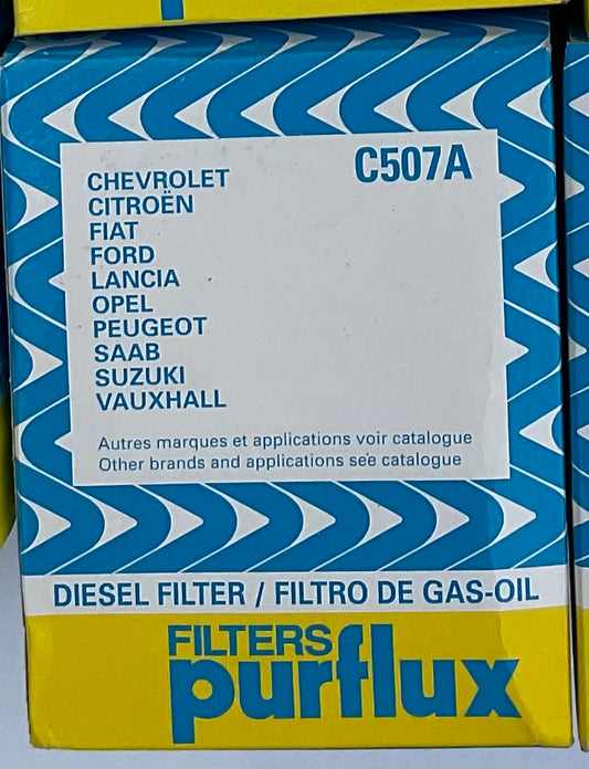 Filtre à Carburant Purflux C507A