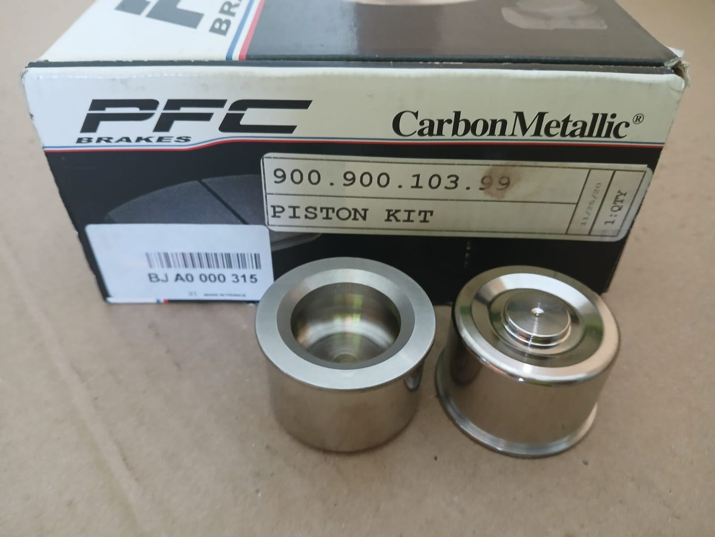 Kit de 4 pistons d'étrier de Frein AR Clio Rallye 4