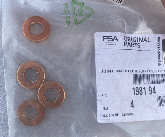 JUUDDENPARTS Lot De 4 Supports Joint Injecteur 03L103070 - Compatible Skoda Seat Volkswagen