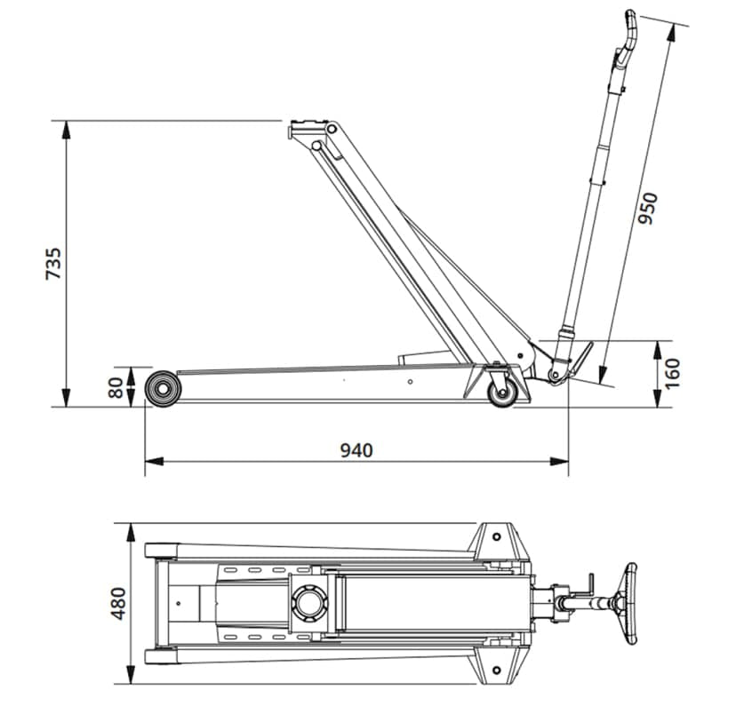 Pack Cric AC 1.3T  + Plateau Amovible