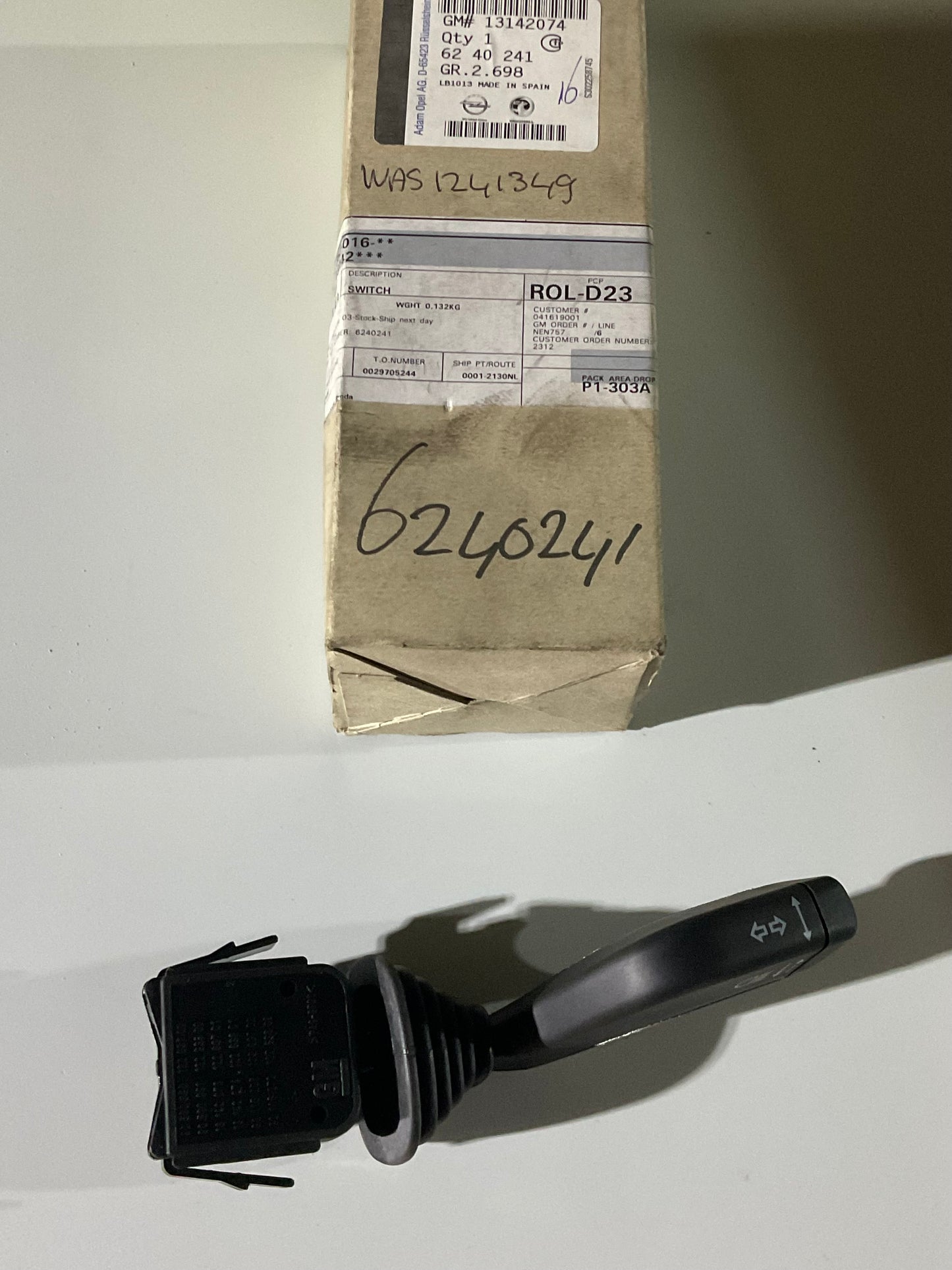 Commodo de Phare Opel Zafira