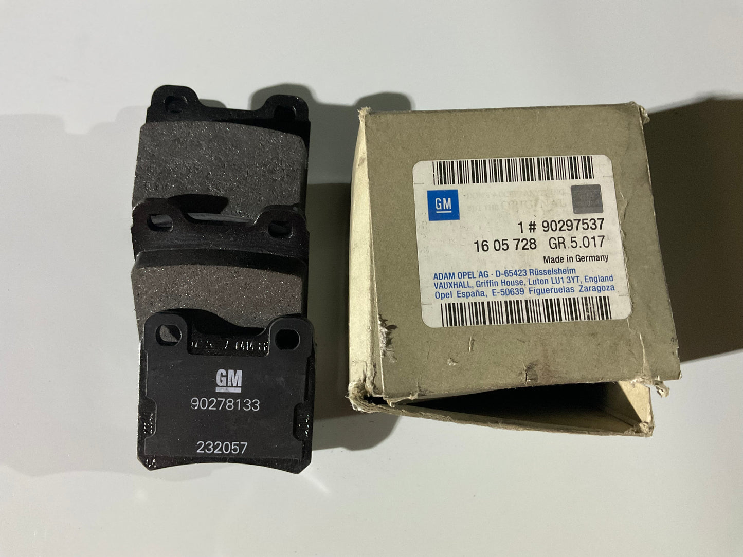 Jeu de Plaquettes de Frein